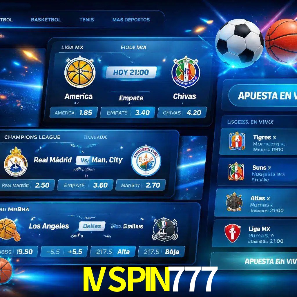 Mercados de apuestas deportivas IVSPIN777 para jugadores en México