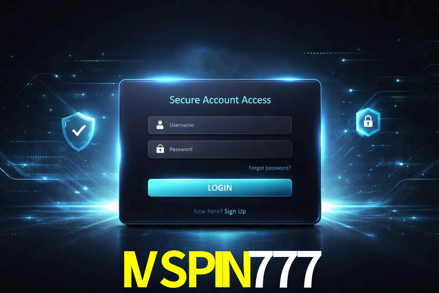 Pantalla de inicio de sesión de cuenta IVSPIN777 para usuarios en México